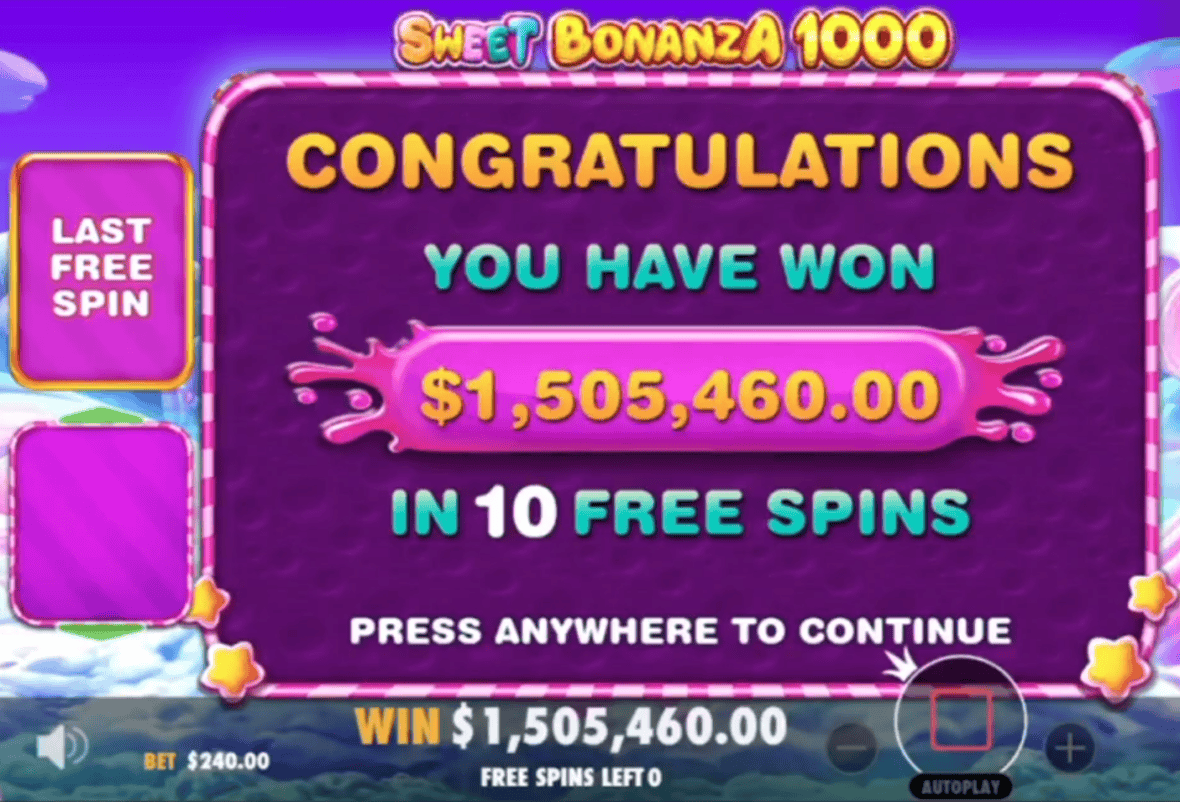 sweet bonanza 1000 slot